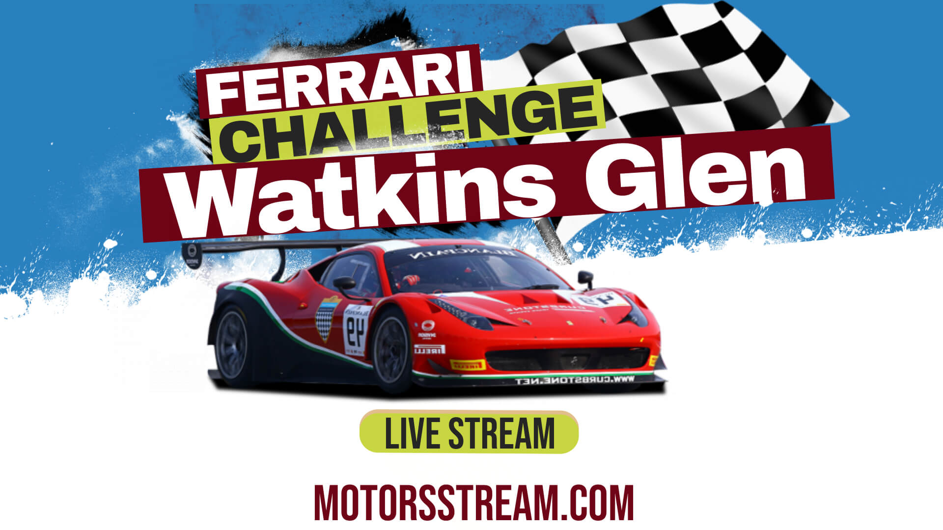 Ferrari Watkins Glen Live Stream 2021 | F1 Clienti
