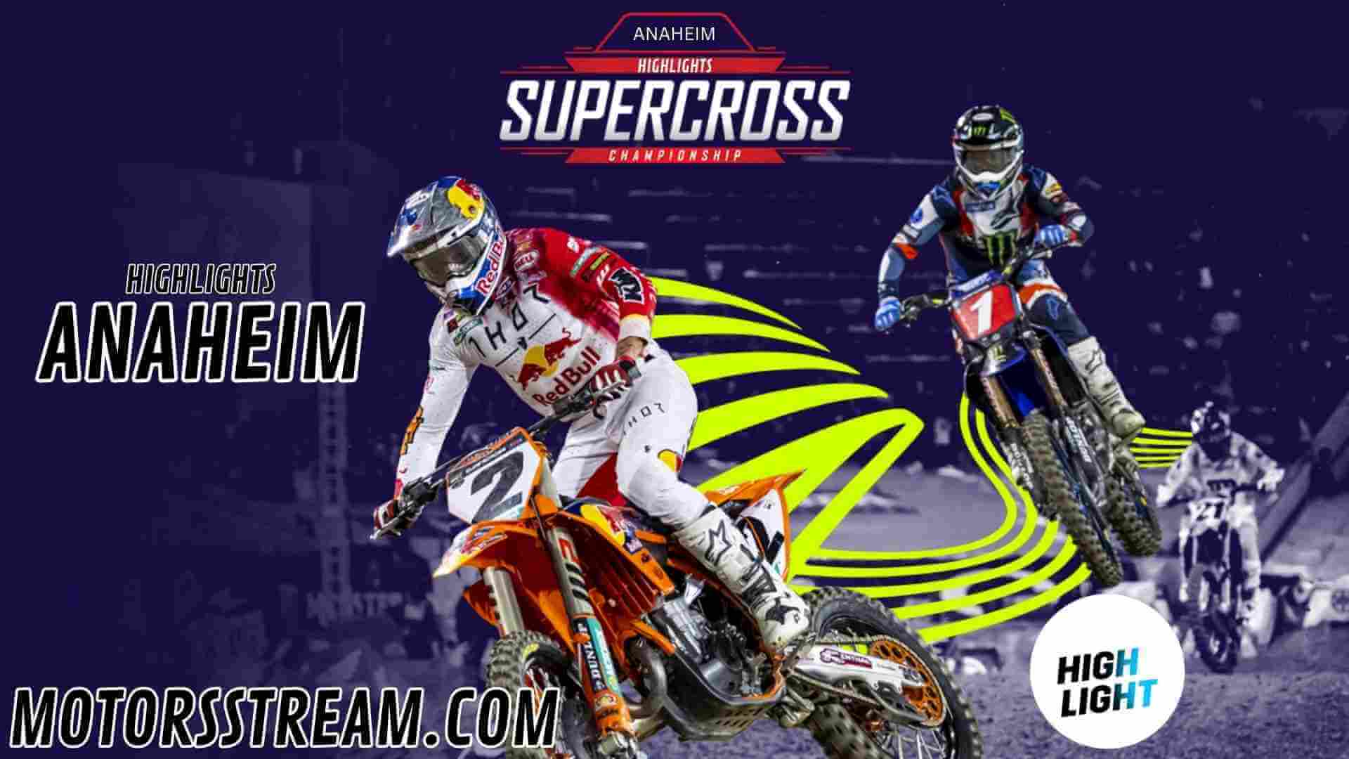 Supercross Round 1 Anaheim 1 250SX Highlights 2025